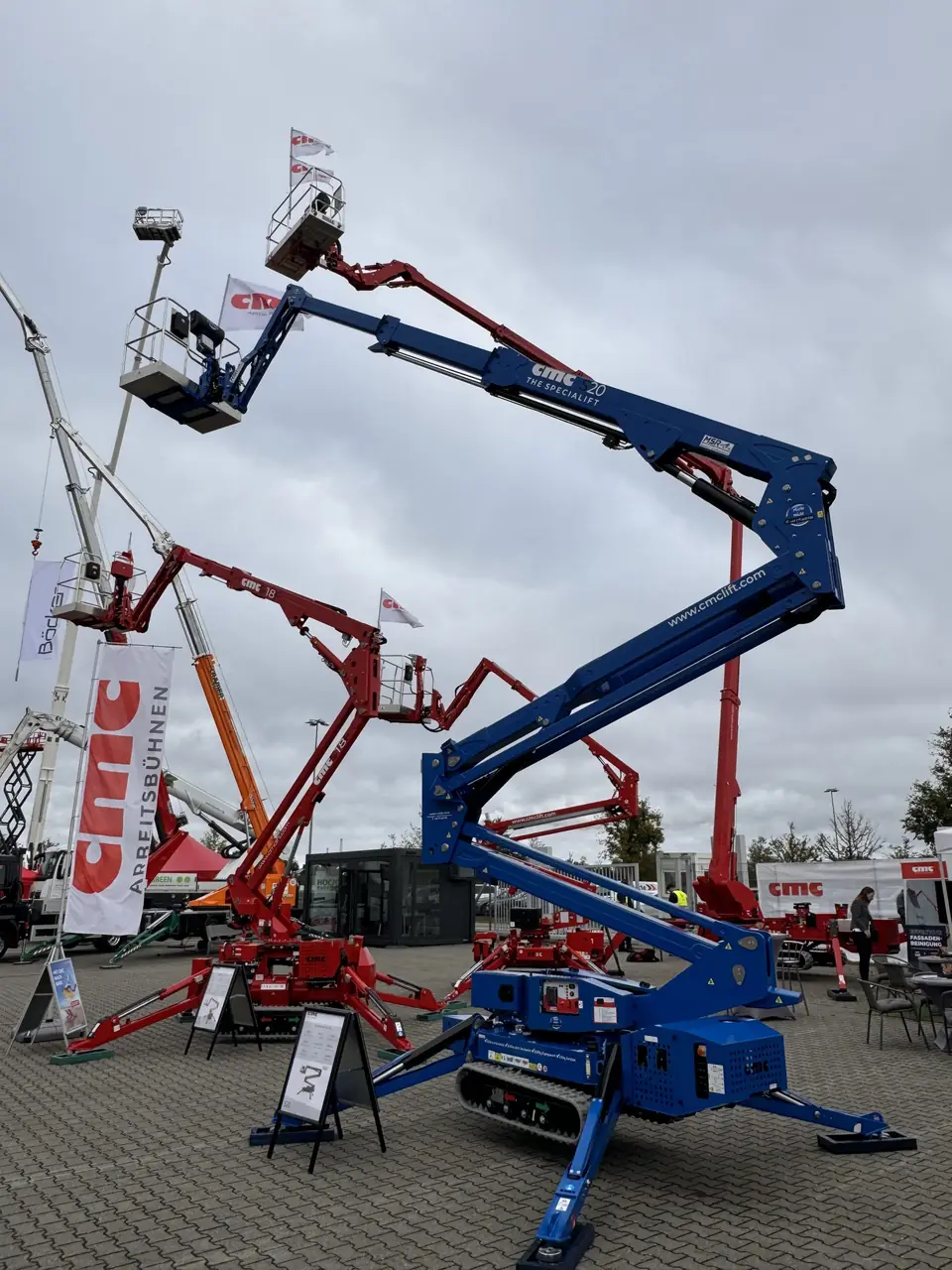 CMC S20 ausgefahren auf den Platformers' Days