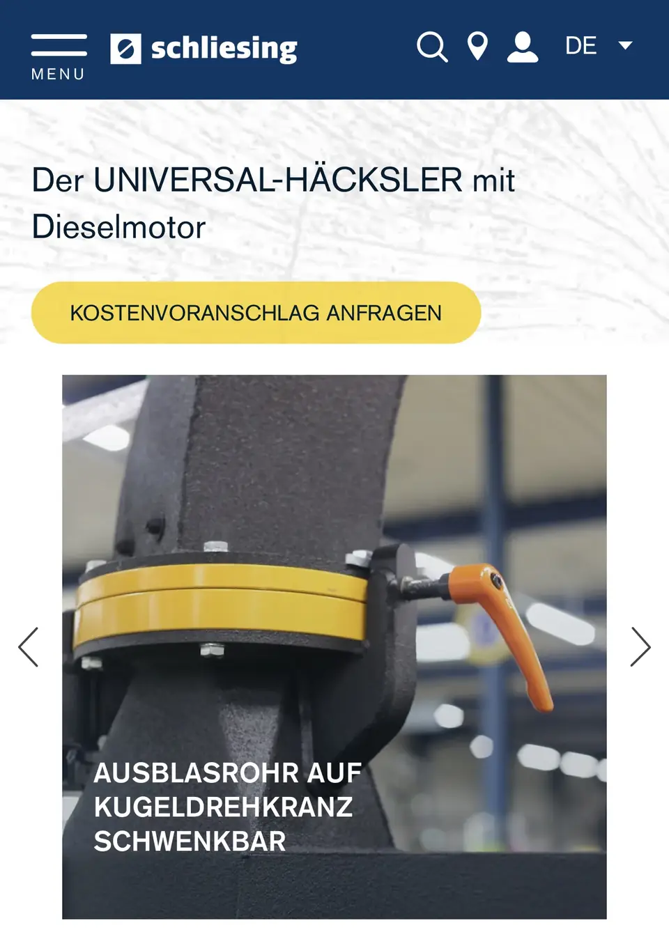 Holzhäcksler Schliesing MX235, Foto 8