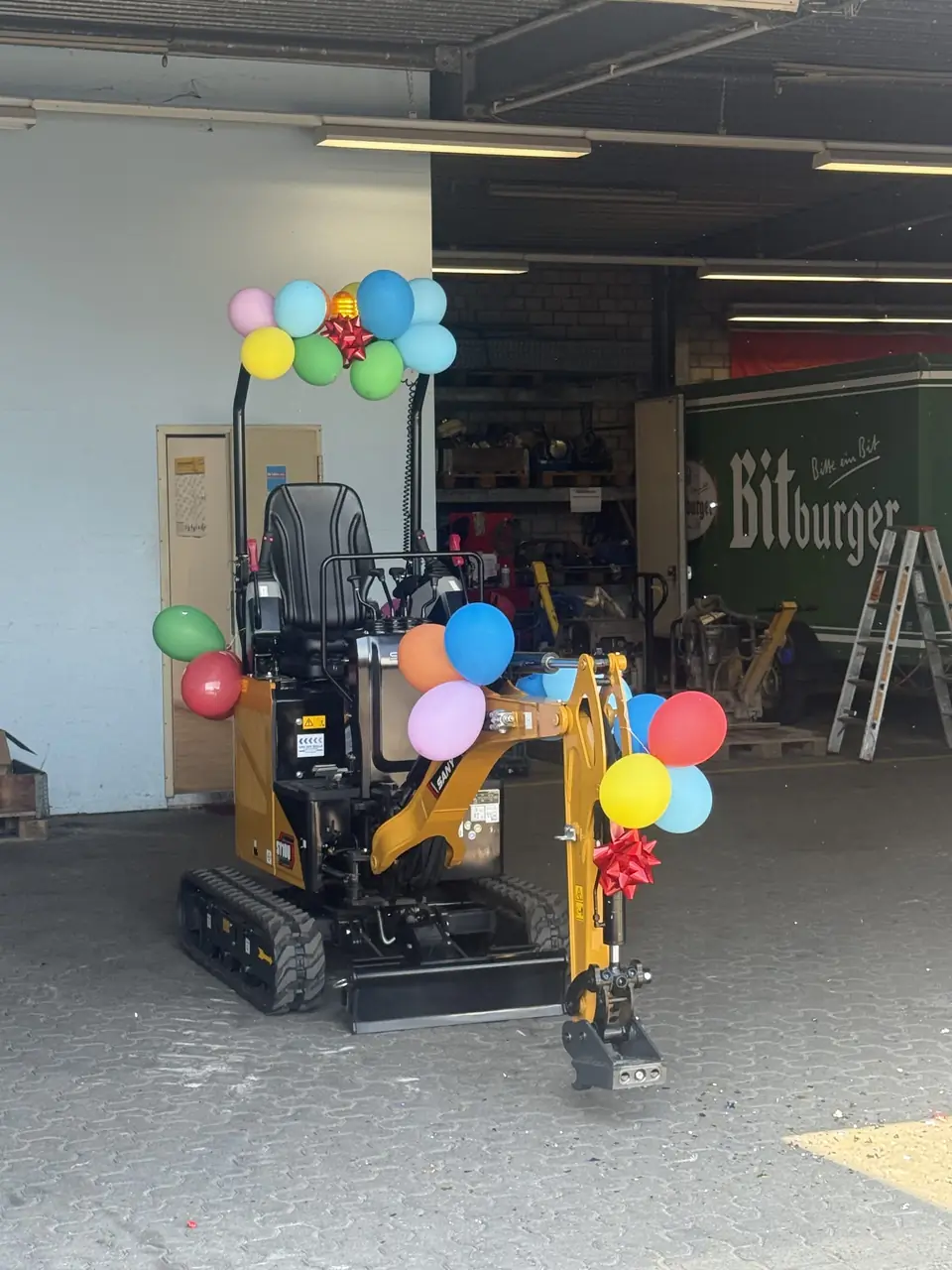 Mikrobagger Sany SY10U, Foto 4